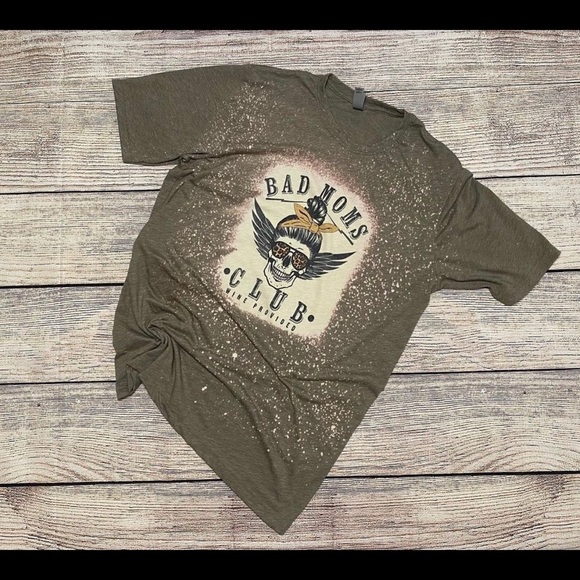 Women Bleached T shirt men designs and kid t shirt - Picture 4 of 8